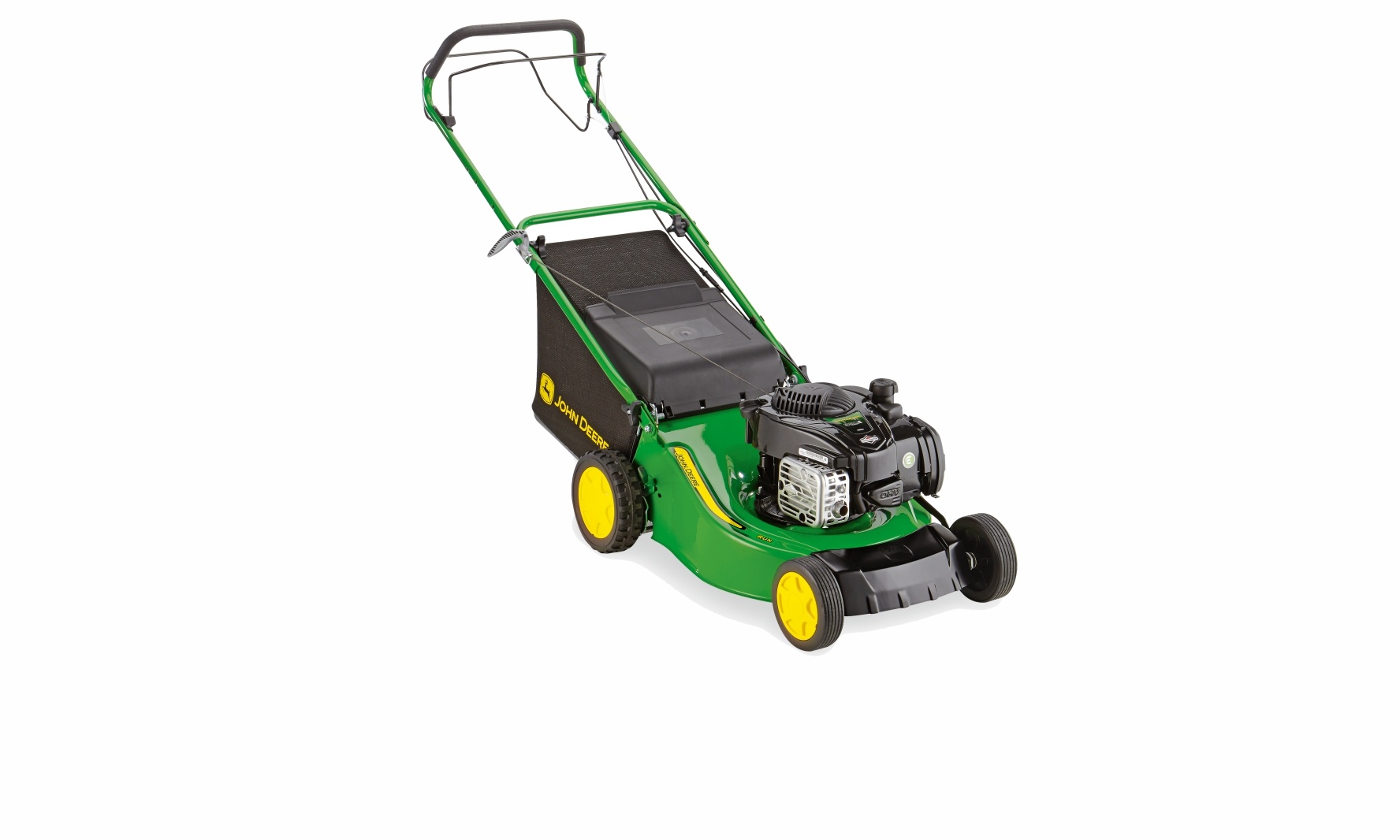 Gama John Deere de mașini de tuns gazonul acționate împinse vă oferă o mare varietate de opțiuni din care să alegeți soluția individuală care vi se potrivește. Echipate cu tehnologie de ultimă generație, precum colectarea TurboStar asistată de ventilator și carcase turnate din aluminiu, de înaltă calitate, disponibile pentru numeroase modele – puteți fi sigur că veți obține performanțe excepționale de fiecare dată. Gama largă de produse vă oferă numeroase variante în ceea ce privește dimensiunea, puterea și caracteristicile suplimentare de performanță. În plus – beneficiați de asistență permanentă din partea rețelei noastre de dealeri specializați, pentru ca dumneavoastră să nu aveți nicio grijă.