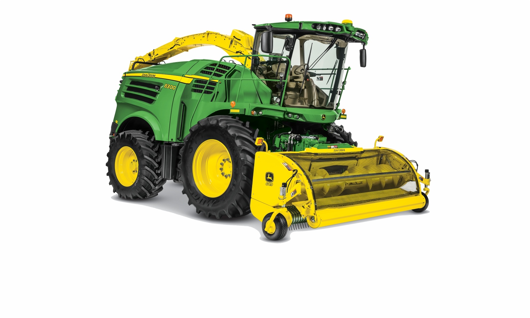 Alegeți John Deere și investiți în mai mult decât o mașină de top. Vă alăturați unei echipe. O echipă care oferă servicii de clasă mondială și sprijin pentru a vă permite să lucrați non-stop. Dar asta nu e tot. Primiți ceva în plus: Reputația de neegalat a John Deere. O companie. Un nume. Începând cu anul 1837.

Noua Serie 8000. OBȚINEȚI MAI MULT.

Am investit în cercetare și dezvoltare pentru această nouă generație de combine de recoltat furaje mai mult ca niciodată. V-am ascultat la fiecare pas. Am evoluat și ne-am ajustat cu atenție pentru a ne asigura că susținem creșterea afacerii dumneavoastră.

Clienții noștri ne-au dat o sarcină clară pentru Seria 8000. Performanță de top la nivel mondial în șase domenii-cheie: eficiență energetică, calitate furajeră, confort, fiabilitate, tracțiune și eficiență a costurilor. A fost o provocare uriașă. Dar credem că i-am făcut față.