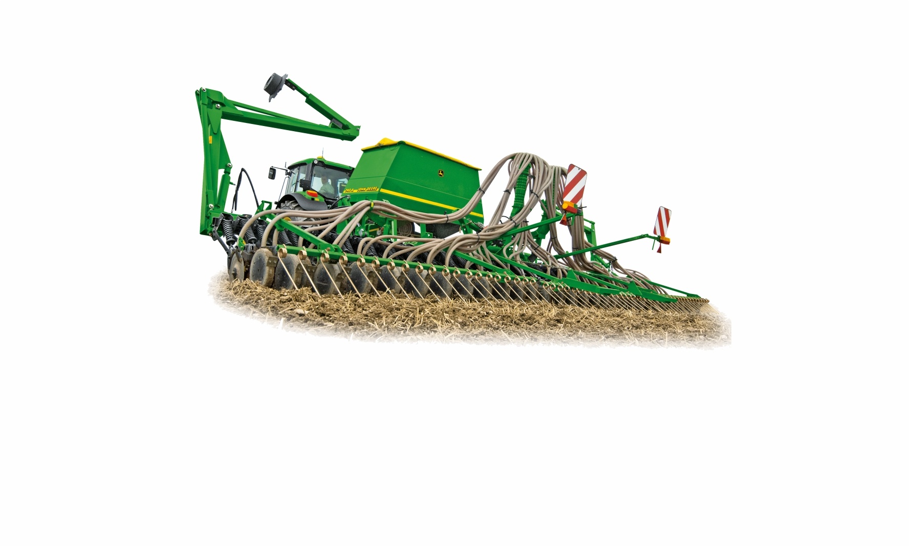 Concepute pentru cele mai dure condiţii şi pentru folosirea pe o suprafaţă maximă,semănătoarea pneumatică pentru arături minime 740A şi semănătoarea multifuncţională 750A de la John Deere impresionează prin cele mai înalte standarde de precizie.