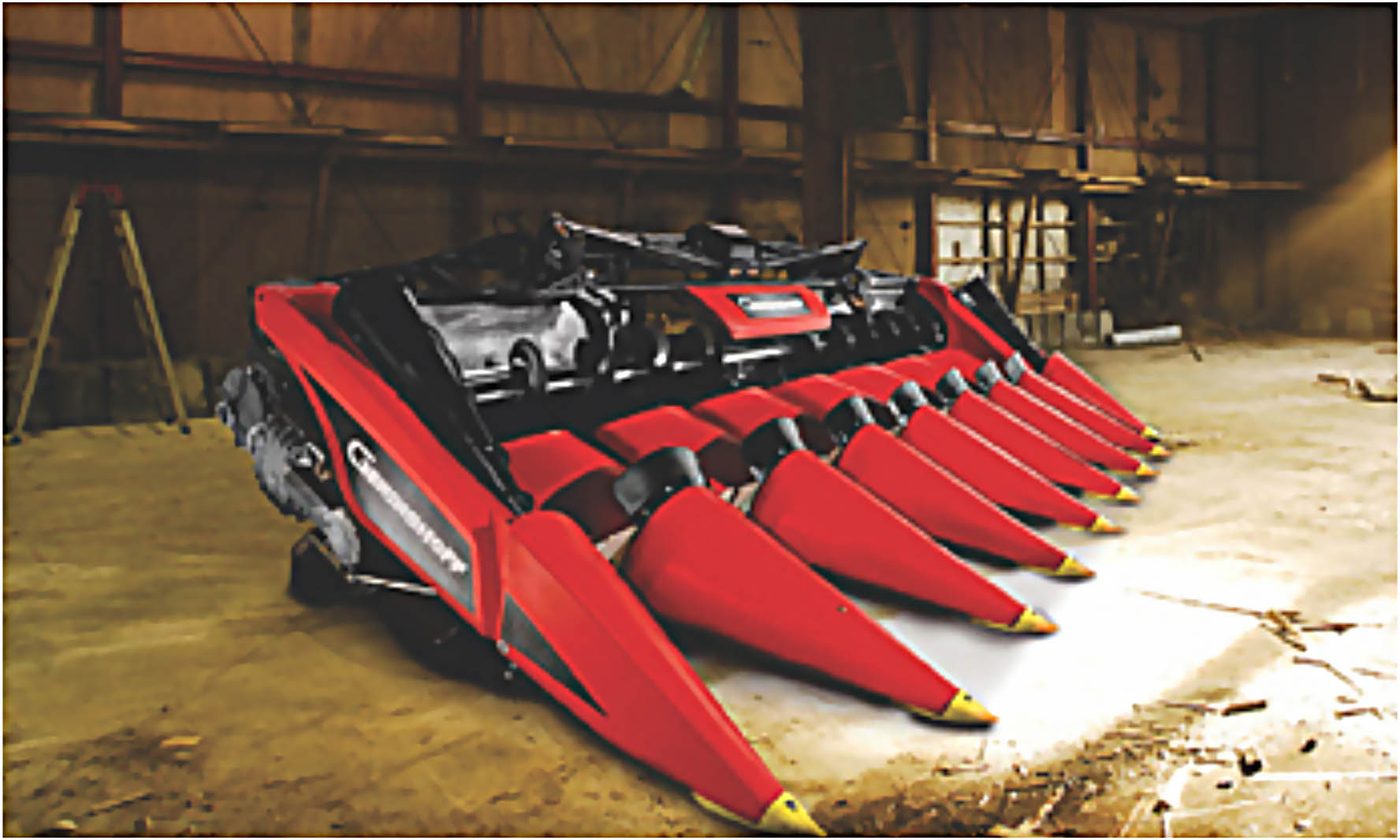 Echipamentul Rota Disc asociază un sistem de recoltare lină având pierderi reduse cu o tehnologie de tocare foarte eficace. Datorită acestei combinații, acest sistem brevetat de către firma Geringhoff vă oferă o tehnologie de recoltare aparte. Două rotoare culegătoare trag tulpina de porumb în jos, în timp ce un rotor cu cuțite rotindu-se în sens invers fluxului de plante, antrenează simultan tocarea plantelor. O metodă ingenioasă de recoltare și tocare, eficace, cu un consum redus de energie și o mare securitate de funcționare vă sunt oferite de către acest sistem.

 