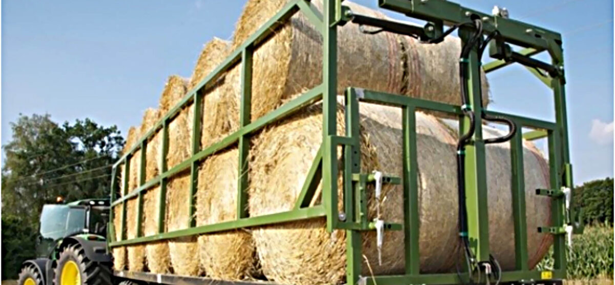 Remorcă (platformă) de transportat baloți