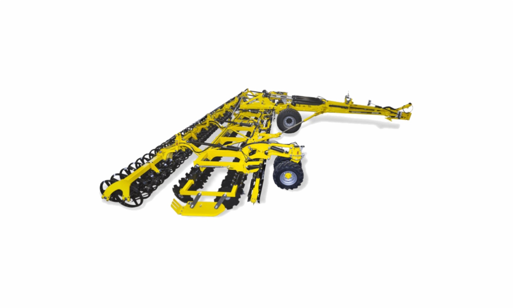 SWIFTERDISC XE_PROFI Grapă cu discuri

 	Viteză mare de lucru de până la 18 km / h, datorită designuluii
 	Protecție individuală a discurilor la suprasarcină (segmente din cauciuc).
 	Tocătoarea frontală pe toată lățimea de lucru
 	Dispunerea discului în formă de X
 	Control electrohidraulic
 	Roți de sprijin pivotante față
 	Lățimea mașinii de transport 3 m, înălțimea mașinii de transport 4m