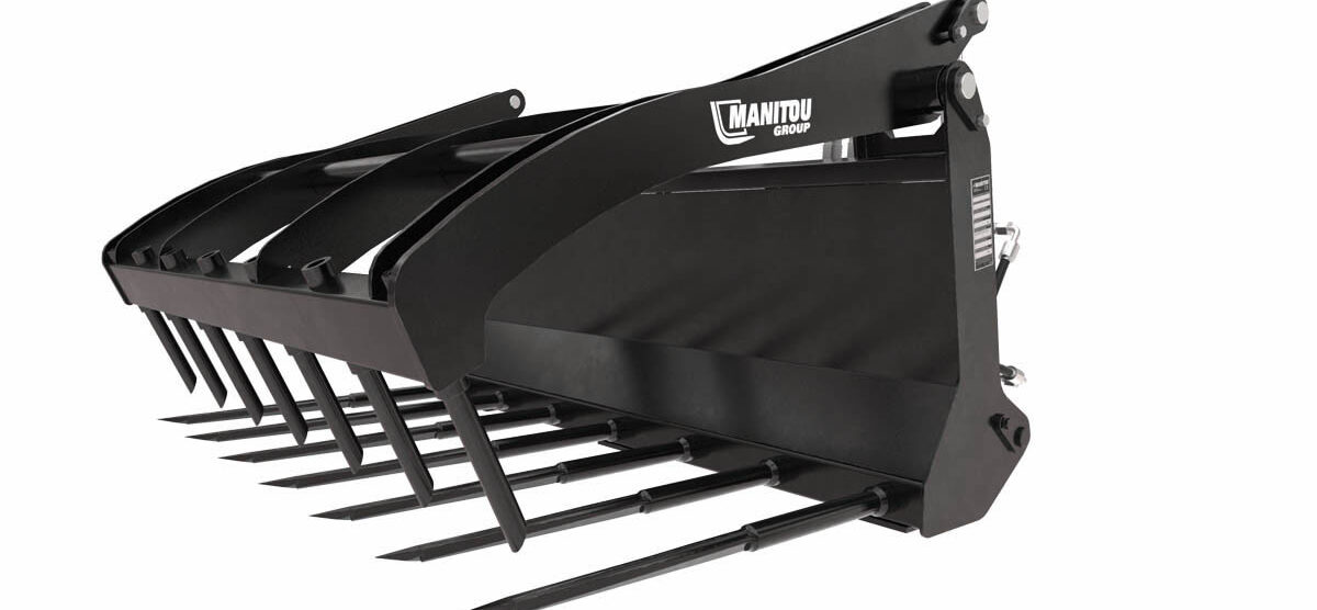 Furca dejectii solide fan si paie FFGR